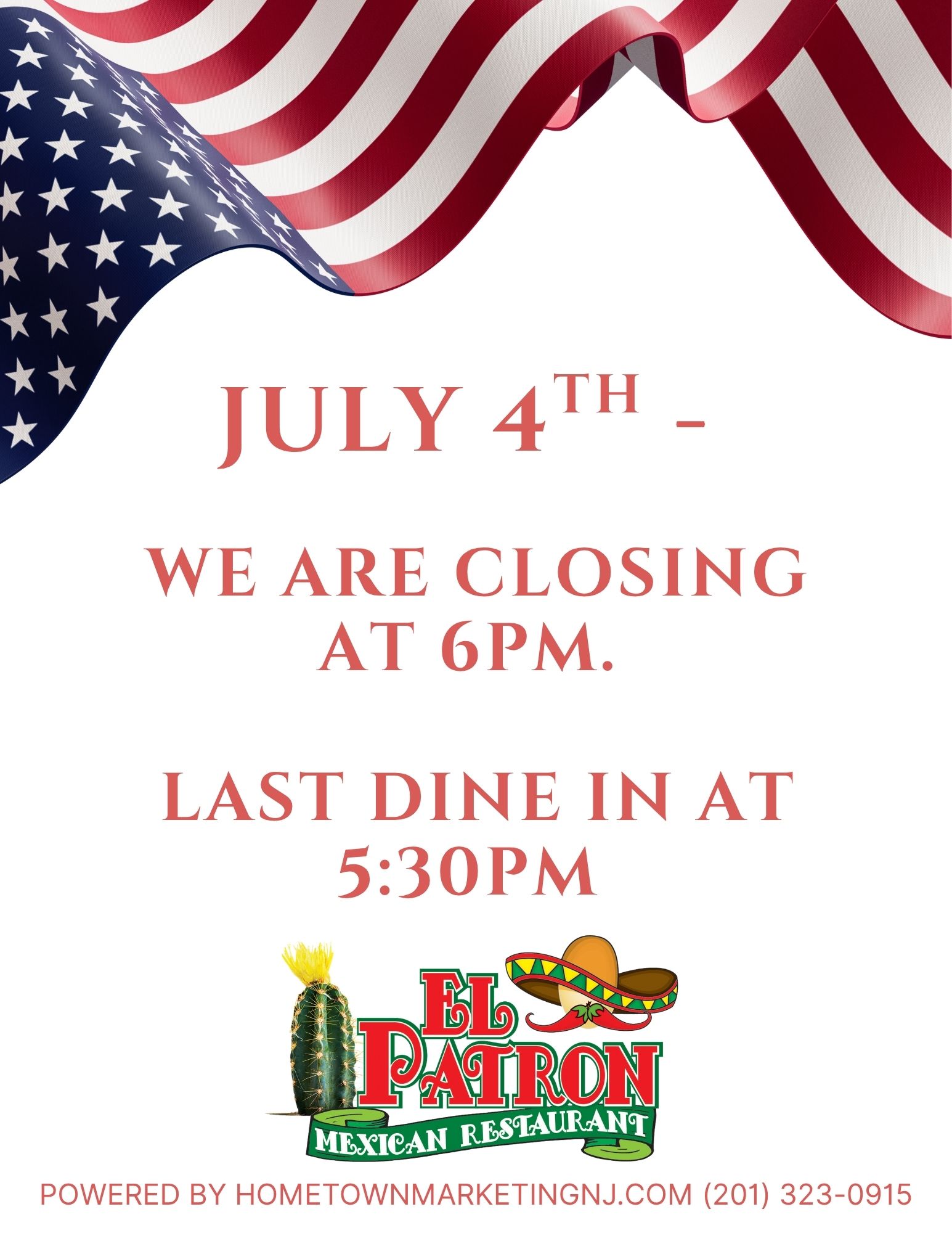El Patron Port Jervis July 4th 2